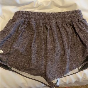 Lulu lemon grey yoga short